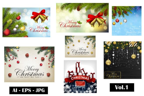 Christmas Background Bundle Vol.1: Illustrations Review