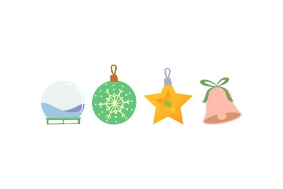 Christmas Decorative Art: Illustrations for Branding