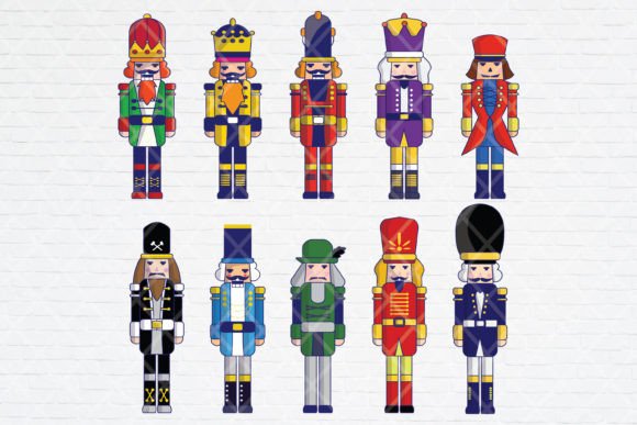 Christmas Nutcracker Toy Soldier Illustrations Review