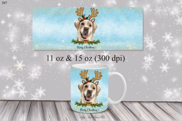 Christmas Sublimation Mug with LABRADORE: Illustrations Review