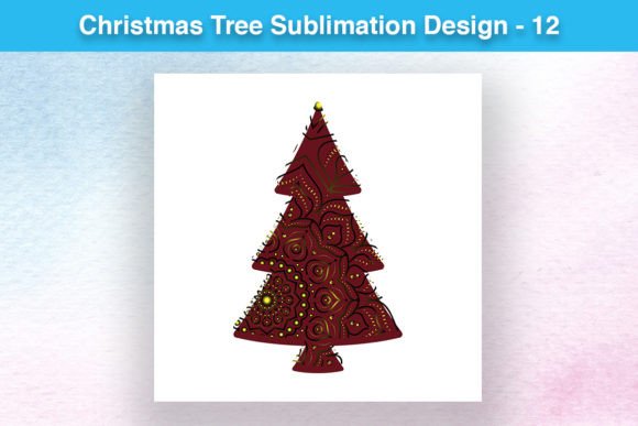 Christmas Tree Sublimation Design - 12 Review
