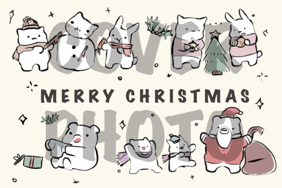 Cute Christmas Animals Illustrations Review