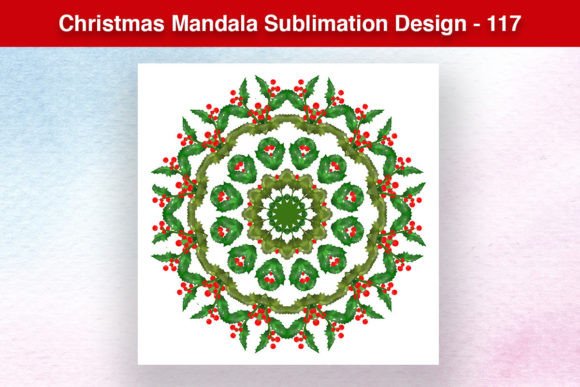 Merry Christmas Mandala Sublimation -117 Review