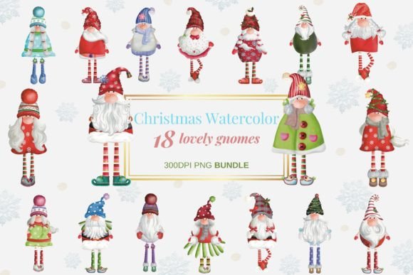 Review: Christmas Gnome Illustration Bundle for Embroidery