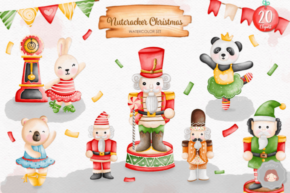 Review: Watercolor Christmas Nutcracker Set for Embroidery